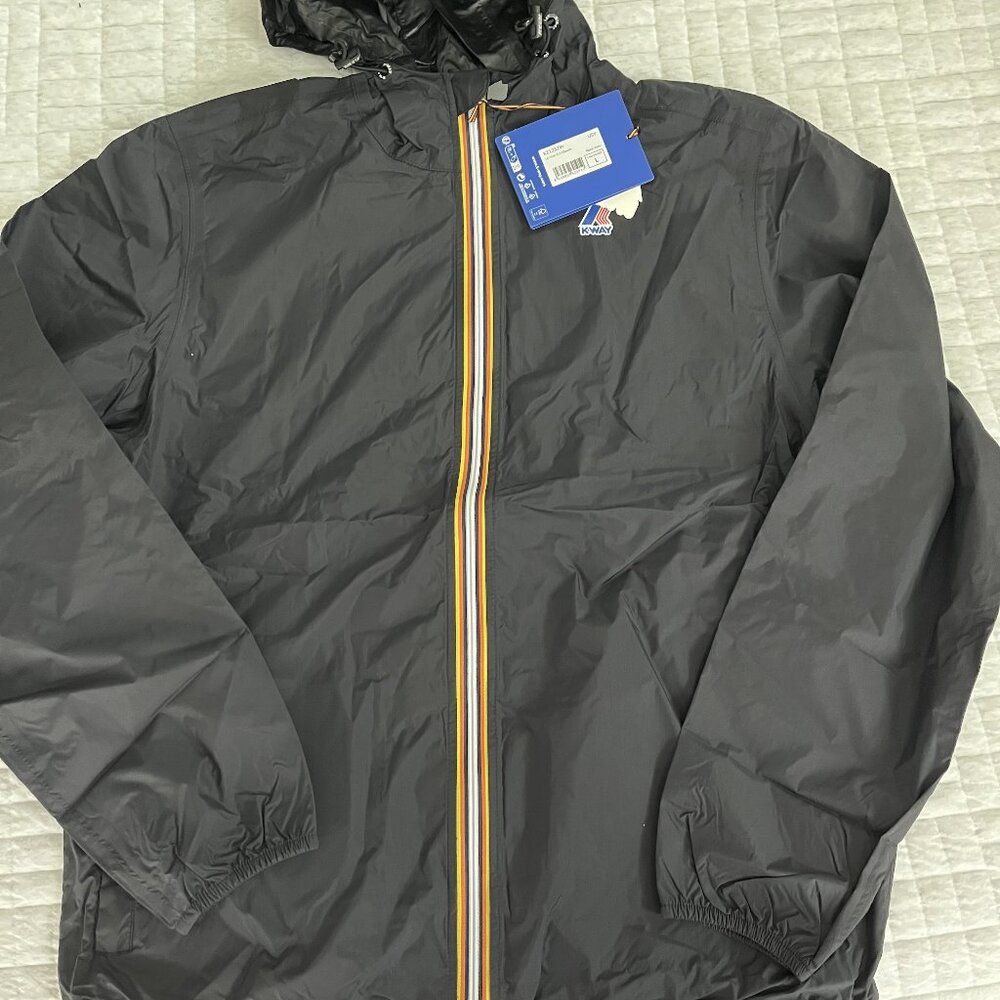 K-Way Le Vrai 2.1 Amiable Claude Waterproof Unisex Jacket size L